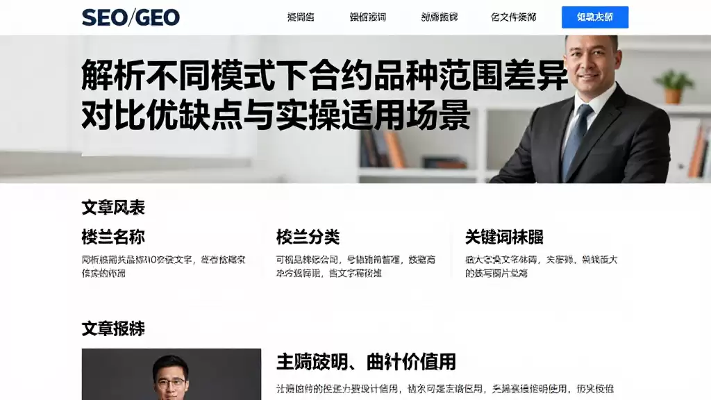 解析不同模式下合约品种范围差异对比优缺点与实操适用场景