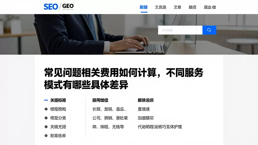 常见问题相关费用如何计算，不同服务模式有哪些具体差异