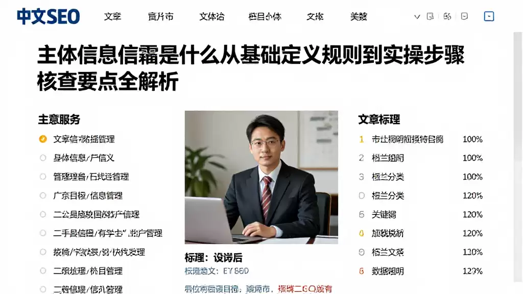 主体信息披露是什么从基础定义规则到实操步骤核查要点全解析