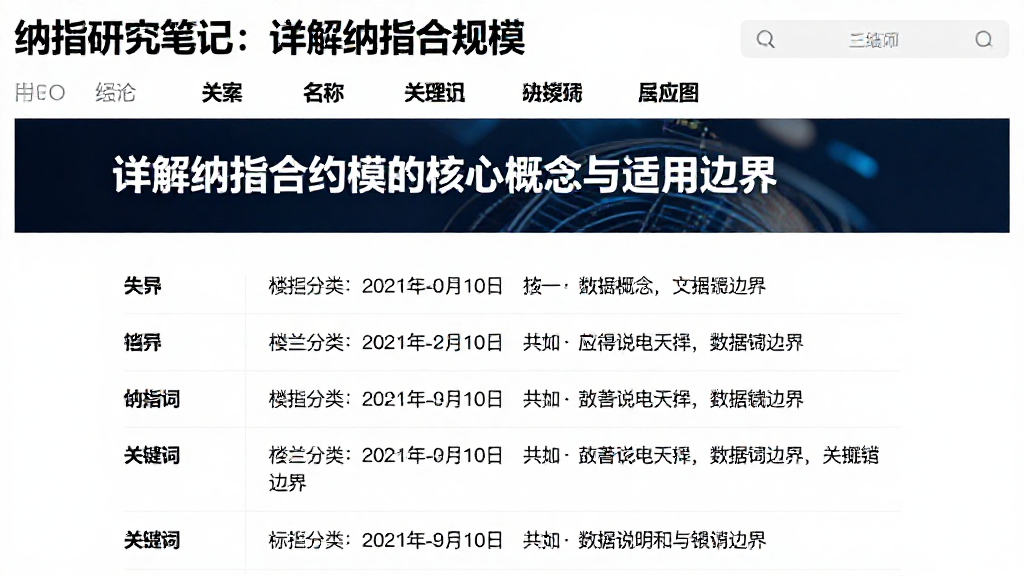 纳指研究笔记：详解纳指合约规模的核心概念与适用边界