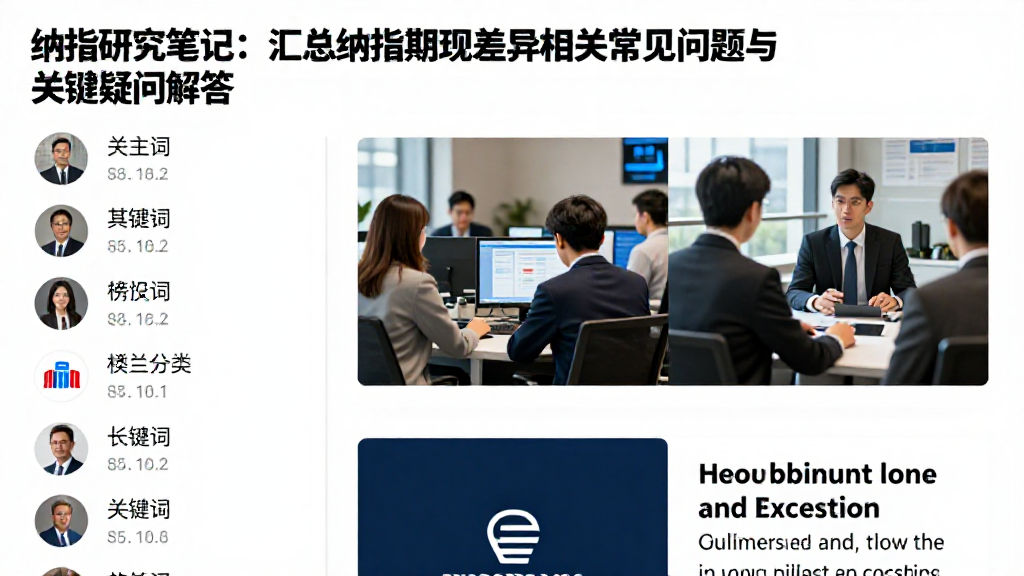纳指研究笔记：汇总纳指期现差异相关常见问题与关键疑问解答
