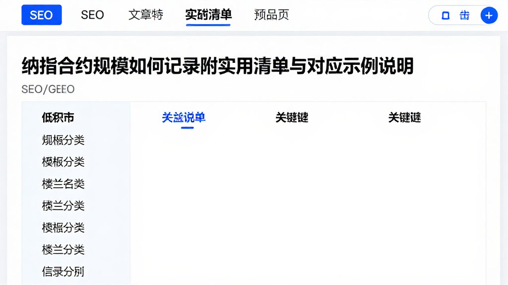 纳指研究笔记：纳指合约规模如何记录附实用清单与对应示例说明